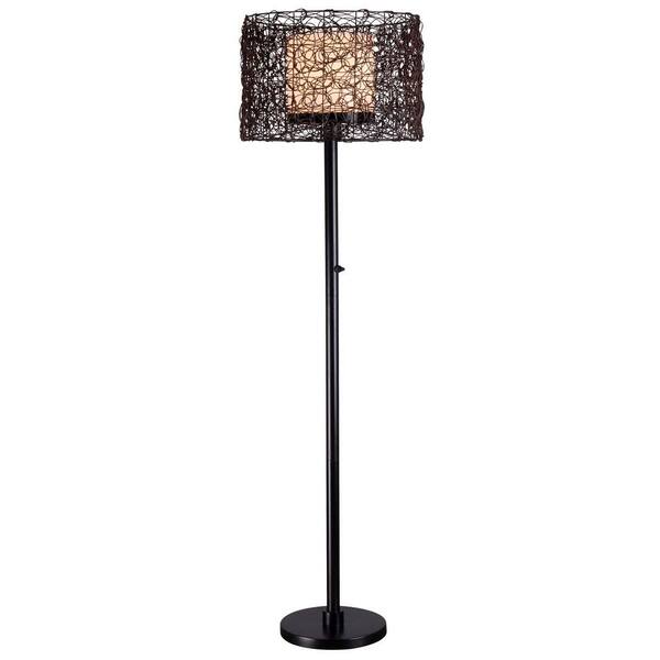 In Bronze Outdoor Floor Lamp 32220brz, Outdoor Floor Lamps Home Depot