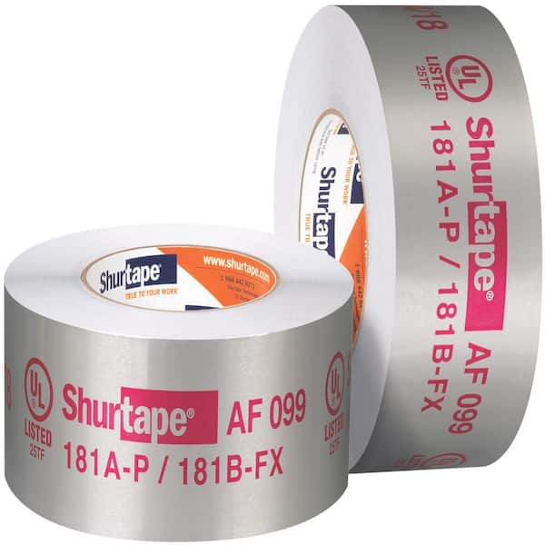 Shurtape 2.5 in. x 60 yds. Aluminum Foil Repair Duct Tape