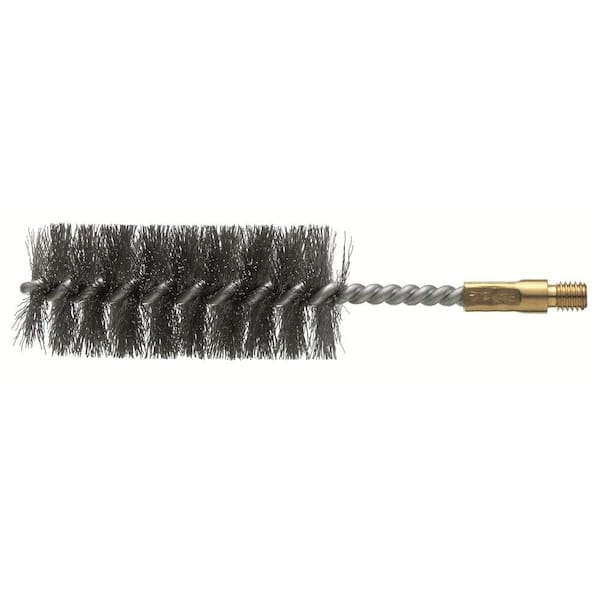 Semi Micro Bristle Cleaning Brush, 7.5 - Twisted Stainless Steel Wire  Handle - Ideal for 0.25 - 0.4 Diameter Tubes, Bottles, Cylinders, Flasks