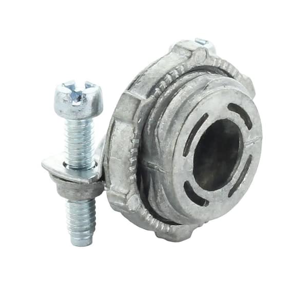 3/8 in. (1/2 in. Knockout) Flexible Metal Conduit (FMC) Clamp Connector (5-Pack)