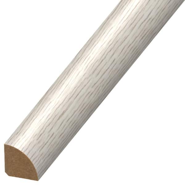 DuraDecor Liz Marie's Modern Maven Pebble Beach 0.75 in. T x 0.75 in. W x 94 in. L Quarter Round Molding