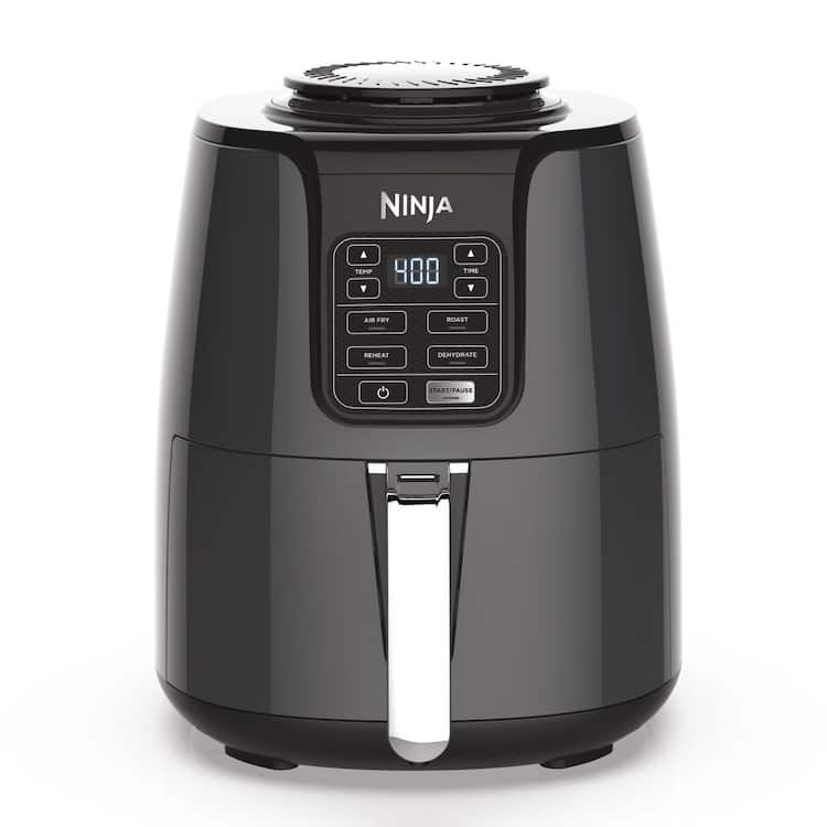 NINJA 4 qt. Basket Electric Black Air Fryer that Crisps, Roasts, Reheats & Dehydrates for Quick, Easy Meals with Recipe Book