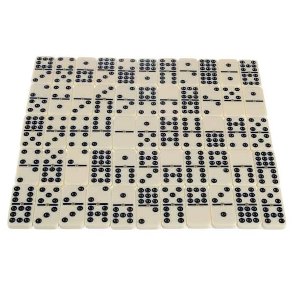 Hey! Play! 55-Piece Double-Nine Dominoes Set with Case W350005