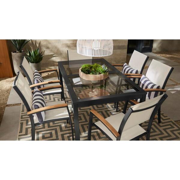 hampton bay baymont patio set