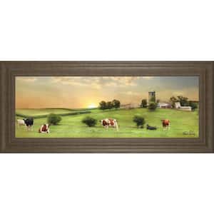 "Blessed Morning" By Lori Deiter Framed Print Country Wall Art 42 in. x 18 in.