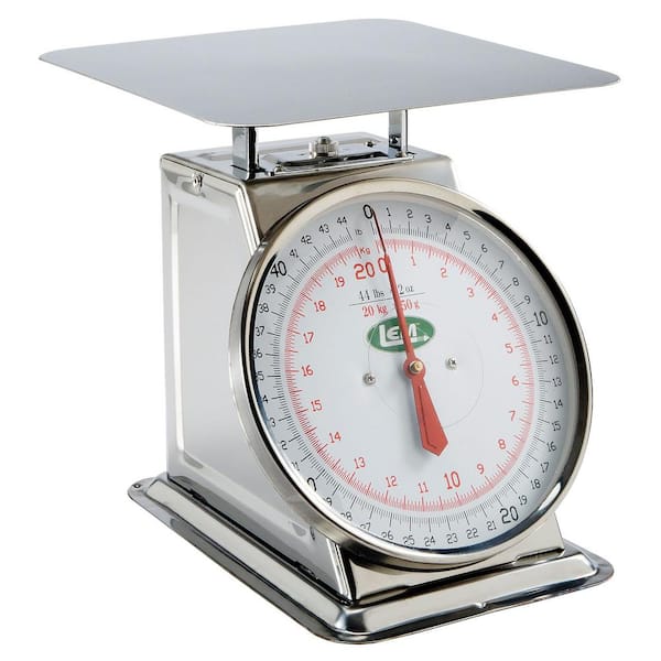 Analog Food Scale Tool Stainless Steel Easy Read Measuring Weigh Kitchen Service 