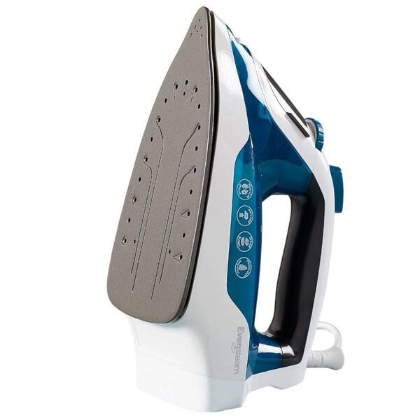 Powerful 2200W Electric Steam Iron with Ceramic Soleplate & Vertical S
