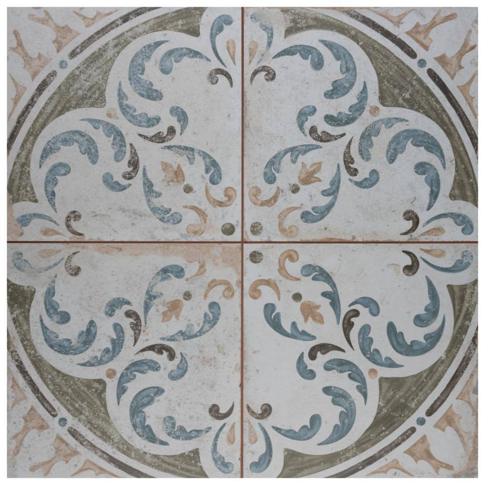 Kings Porto Amaral 9 in. x 9 in. Ceramic Floor and Wall Take Home Tile Sample price history on PriceWatchPro