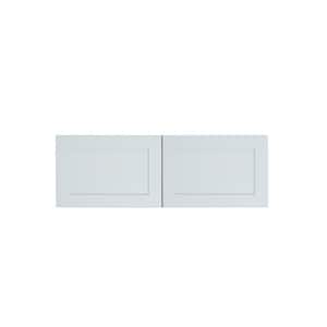 Everest 36 in. W x 24 in. D x 12 in. H Ready to Assemble Shaker Wall Bridge Kitchen Cabinet in White