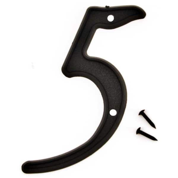 HY-KO 4 in. Plastic Number 5
