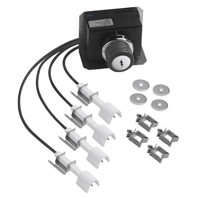 Replacement Igniter Kit for Genesis 330 Gas Grill with Front Mounted Control Panel