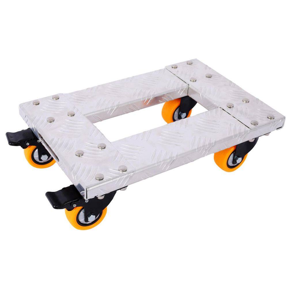 Drywall Cart, Movers Dolly Furniture Dolly Trolley Cart Aluminum Frame with Casters Brake Option, 800 lb.Load Capacity price history on PriceWatchPro