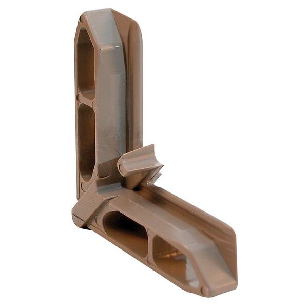 Prime-Line Wood Window Flip Lock, 5/8 In. Projection, Stamped Steel Construction Brass Plated Single Pack Pife2735