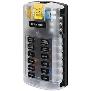 Blue Sea 4366 Water Resistant USB Accessory Panel - Circuit Breaker, 12V  Socket, Dual USB Charger, Mini Voltmeter [4366]