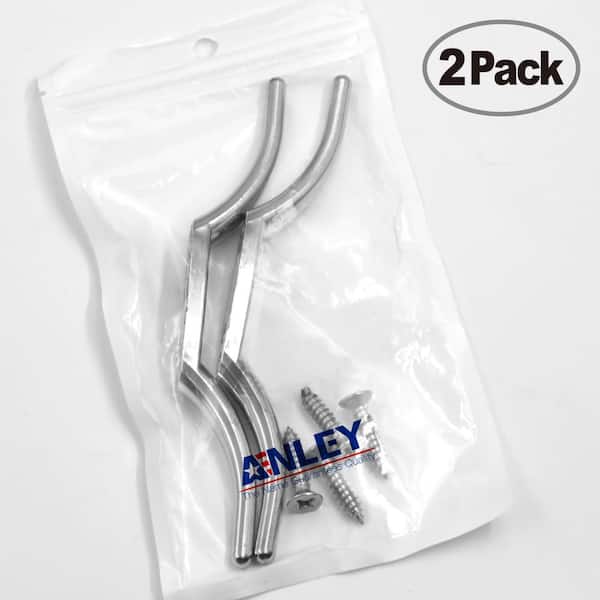 Flag Pole Clip Hooks Stainless Steel Flagpole Accessories For Grommeted  Flag, Key Chain, Socks, Clothesline(24pcs, Silver)