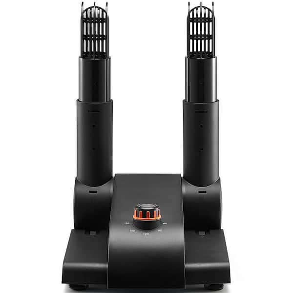 Shoe Dryer 2 Tubes,  170w Portable Boot Electric  Dryer with Timer, Boot Warmers with Heat Blower, Black & Orange