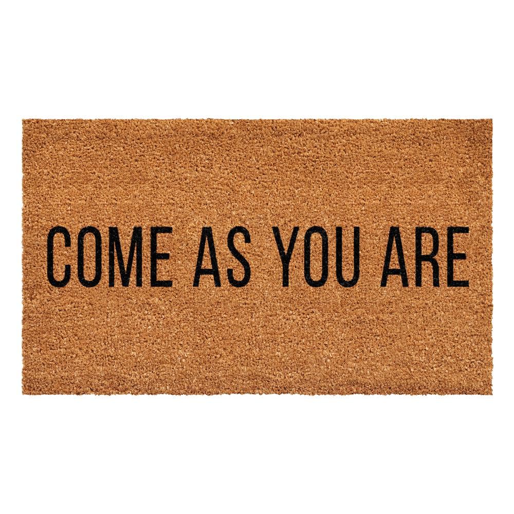 Come as you are 17 in. x 29 in. Door Mat price history on PriceWatchPro