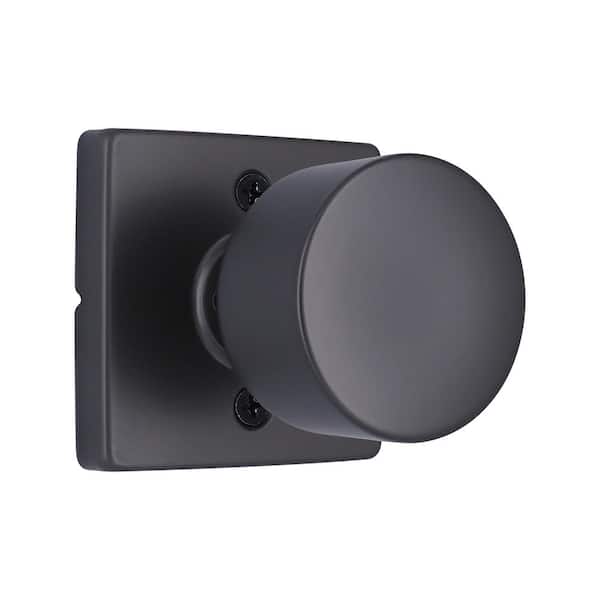 Ridgeway Gun Metal Dummy Door Knob with Square Rose