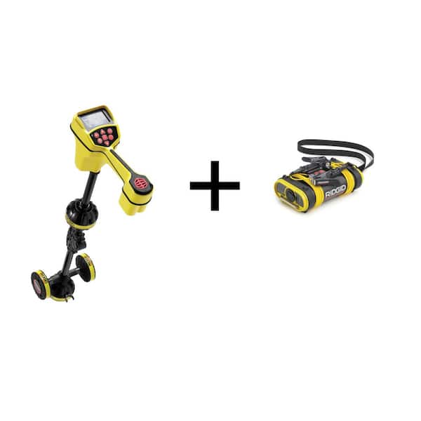 SeekTech SR-20 Utility Pipeline Locator/Receiver with SeekTech ST-305 5-Watt Line Transmitter Bundle