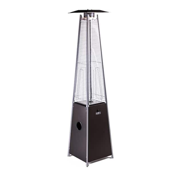 Wildaven 40000 BTU Quartz Glass Tube Patio Heater, Visual Flame Heater, Commercial,Residential for Party Restaurant Garden Yard