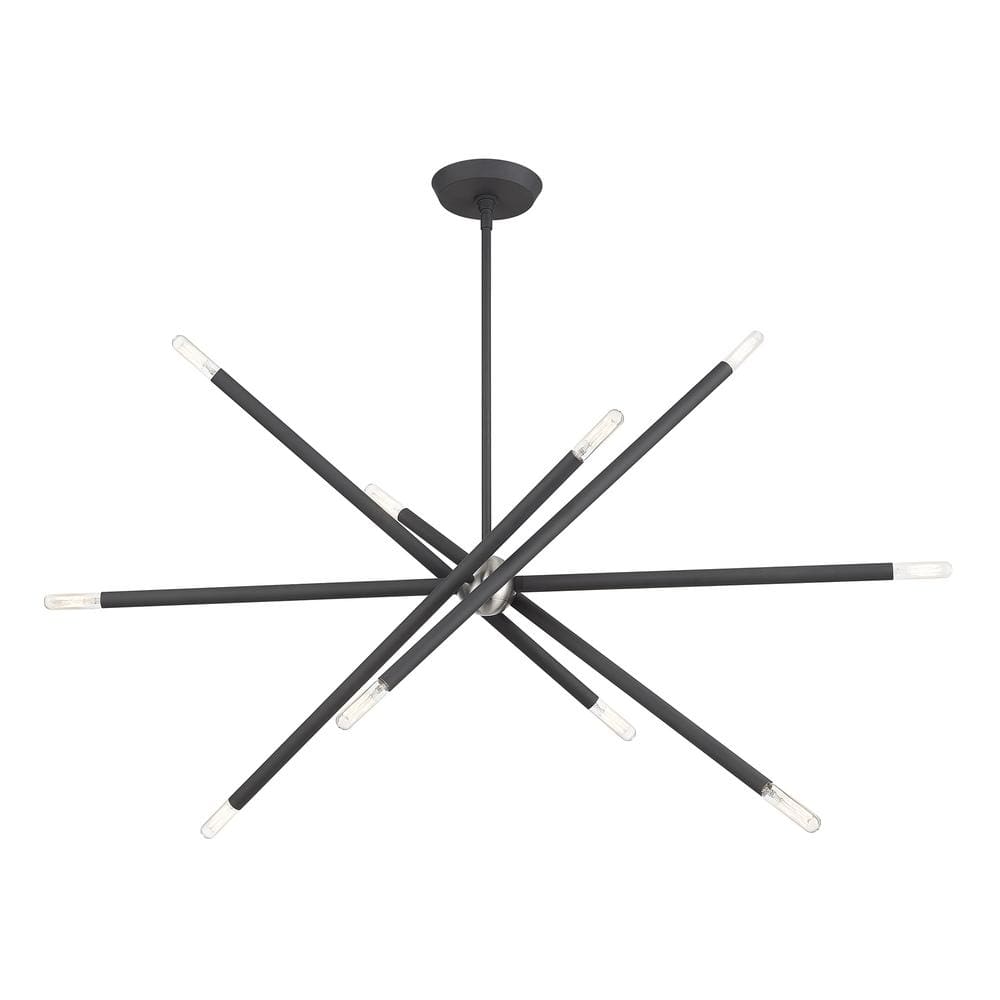 Soho 10-Light Scandinavian Gray Chandelier price history on PriceWatchPro