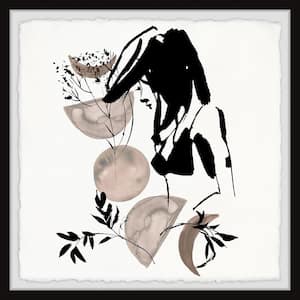 Stupell Industries Upscale Chic Woman Resting Coffee Cup Graphic Art White Framed  Art Print Wall Art, Design by Ziwei Li 