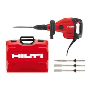 120V SDS-MAX TE 700-AVR Corded 4.9 in. Brushless Breaker Demolition Hammer Drill Kit with Case, Pointed and Flat Chisels