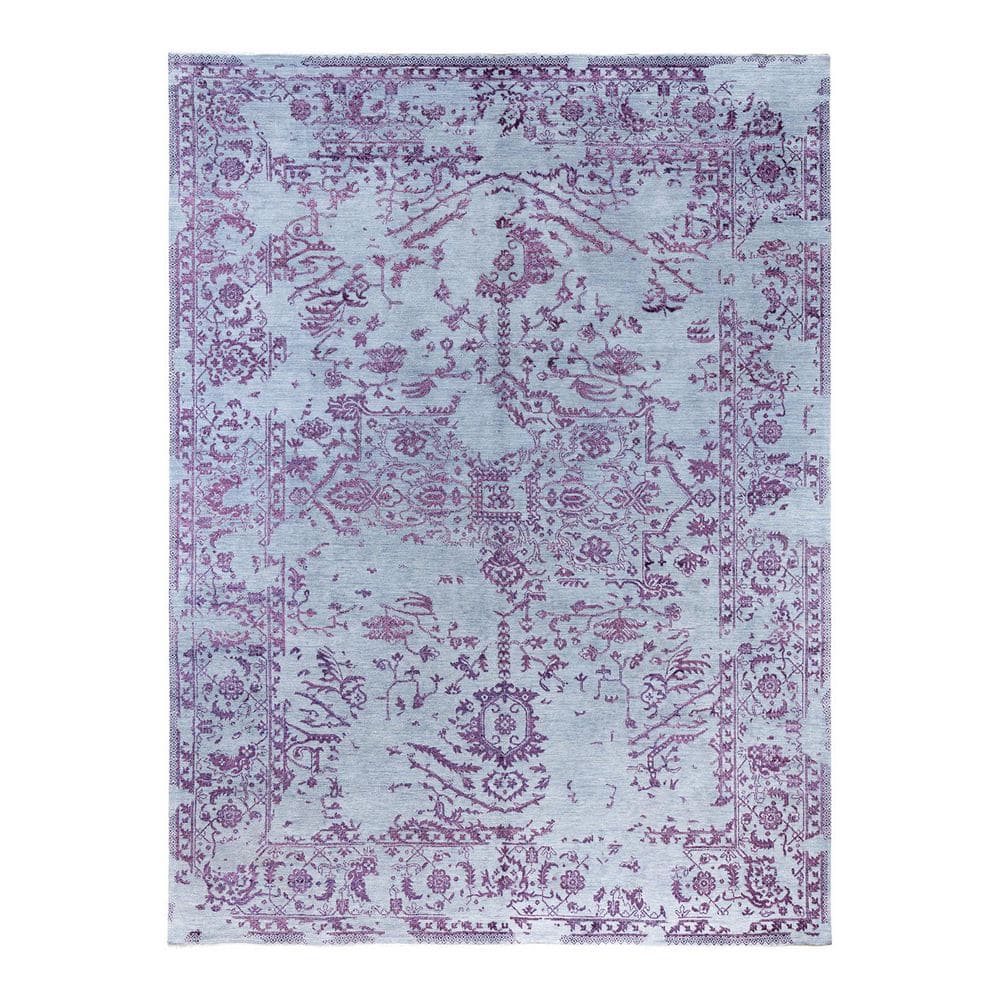 Ikat 9 ft. x 12 ft. Gray Abstract Wool Indoor Area Rug price history on PriceWatchPro