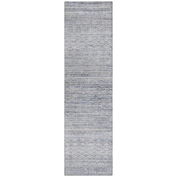 Addison Rugs Chantille Machine Washable Indoor/Outdoor Abstract ACN2150 Sky 2 ft. 3 in. x 7 ft. 6 in. Runner Rug
