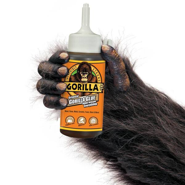 Gorilla Glue Waterproof Super Strong Stainable Paintable Solvent Free 16 Pack 50004