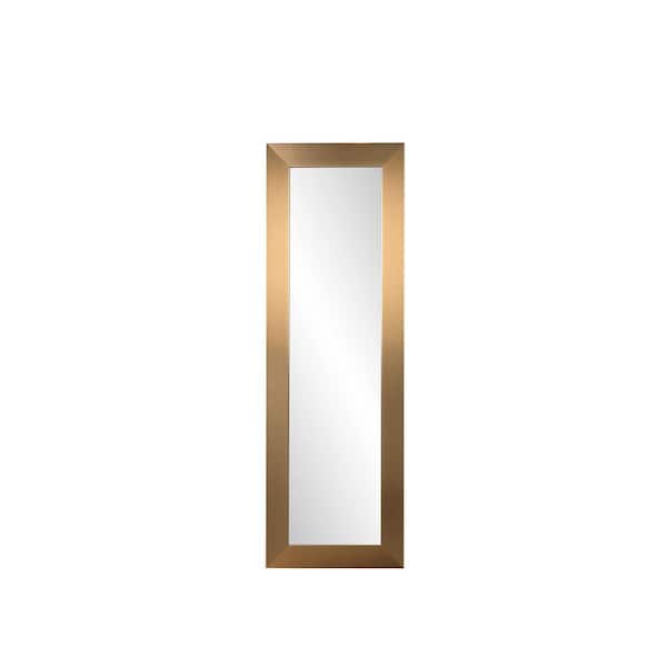 BrandtWorks Oversized Champagne Modern Mirror (71 in. H X 21.5 in. W)