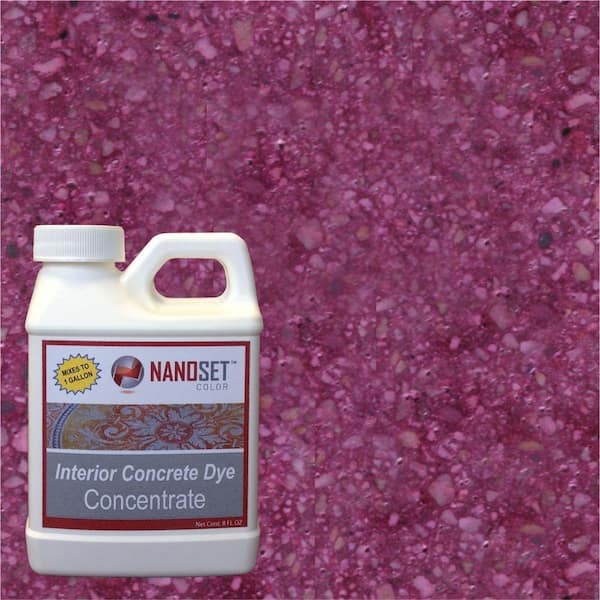 NanoSet Color 8-oz. Amethyst Interior Concrete Dye Stain Concentrate