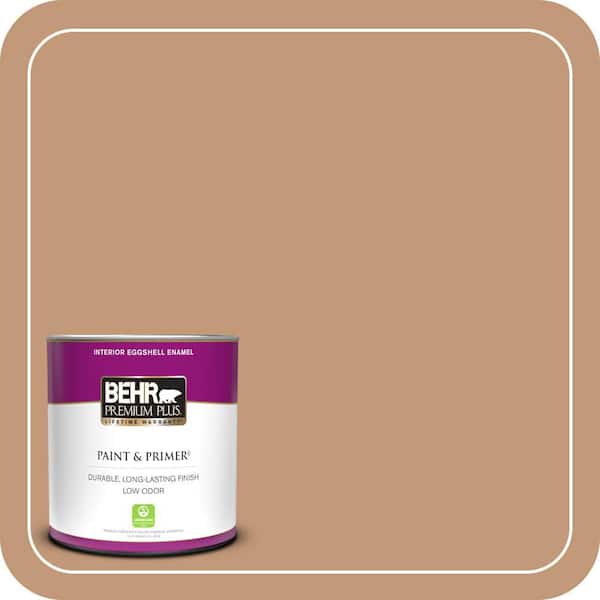 BEHR PREMIUM PLUS 1 qt. Home Decorators Collection #HDC-AC-02 Copper Moon Eggshell Enamel Low Odor Interior Paint & Primer