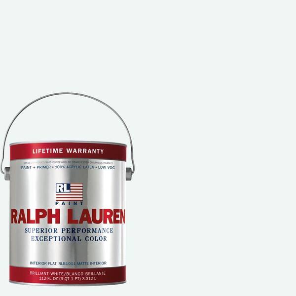Ralph Lauren 1-gal. Brilliant White Flat Interior Paint