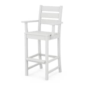 Grant Park Bar Arm Chair in White