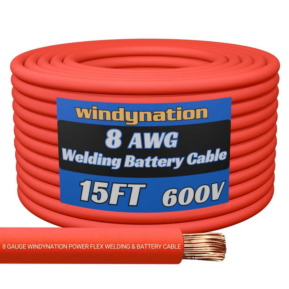 8-Gauge 15 ft. Red Welding Cable price history on PriceWatchPro