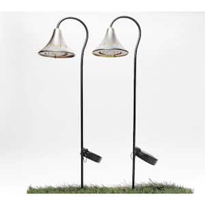 27 in. Ladybug Solar Lanterns with Stake (2-Pack)