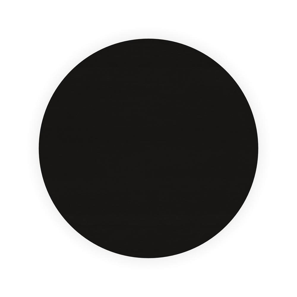 Brentwood Black Round Wood Dining Table for Four