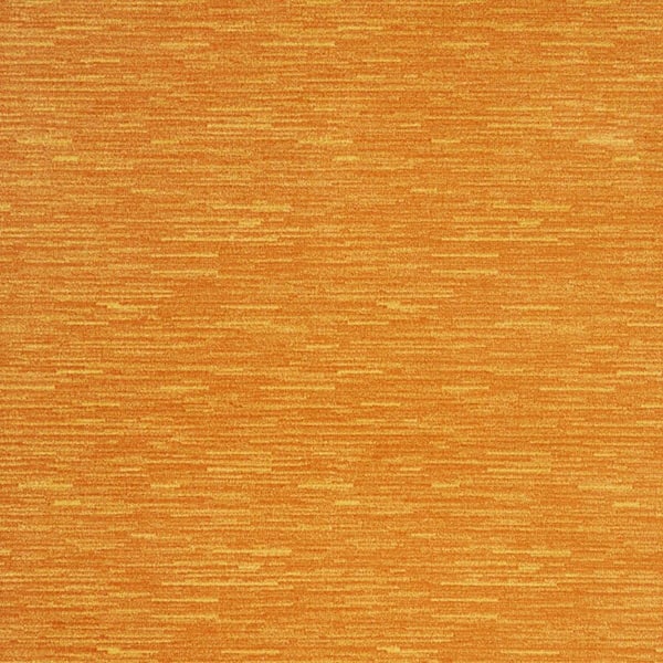Orange 9 ft. x 12 ft. Woven Polypropylene Indoor/Outdoor Area Rug