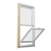 Andersen 27-1/2 in. x 53-1/2 in. 200 Series White Double-Hung Clad Wood ...