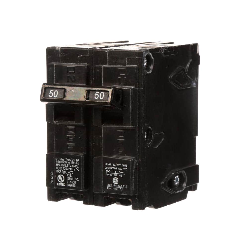 Crouse-Hinds MP250 50 Amp 2 Pole Circuit Breaker for sale online 