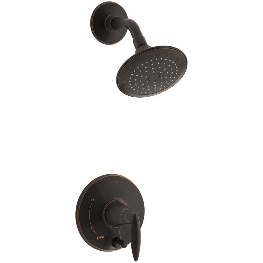 KOHLER Alteo 1-Handle Shower Faucet Trim Kit in Oil-Rubbed Bronze ...