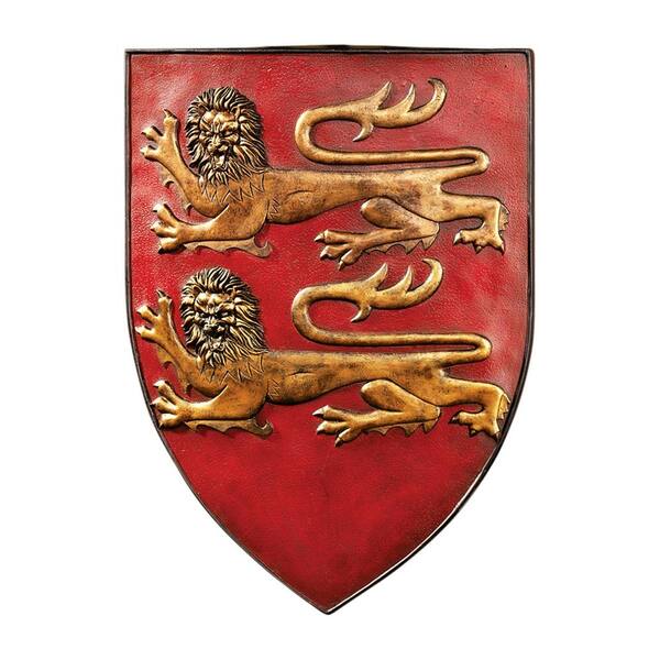 Design Toscano Grand Arms of France Wall Shield Collection- William of Normandy Shield