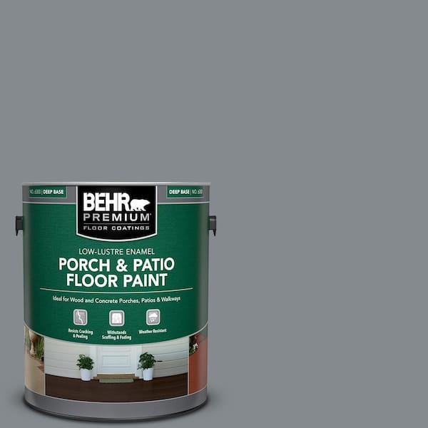 BEHR PREMIUM 1 gal. #PPU26-21 Overcast Low-Lustre Enamel Interior/Exterior Porch and Patio Floor Paint