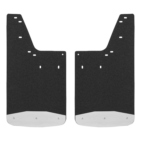 Luverne Front or Rear 12" x 23" Textured Rubber Mud Guards, Select Dodge Ram