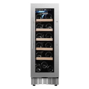 18 Bottle Wine Refrigerator Cellar Cooling unit Freestanding/Built in 7 Color LED 110V in Stainless