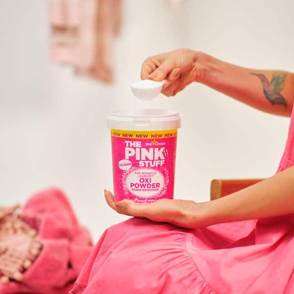 THE PINK STUFF 2.2 lbs. Oxi Fabric Stain Remover for Colors 100547701 - The  Home Depot