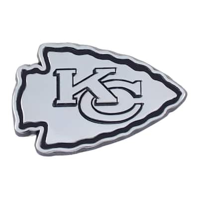 NFL - Kansas City Chiefs Chromed Metal 3D Emblem