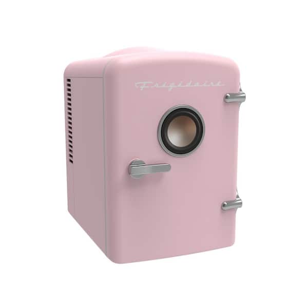 1 cu. ft. 6-Can Retro Mini Fridge in Pink