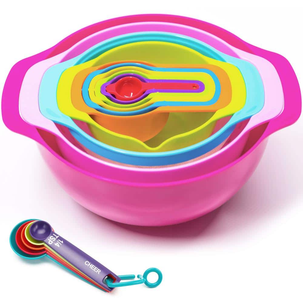 https://images.thdstatic.com/productImages/43037a81-9e30-4a52-9ca5-8b4dc45261f9/svn/assorted-color-cheer-collection-measuring-cups-measuring-spoons-cc-15pcbwlset-64_1000.jpg